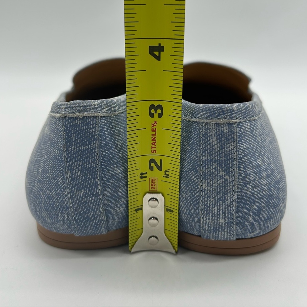 Naturalizer Layla Loafers Sky Blue Suede Women’s Flats Size 9W (EUR 40 UK 6.5) - Picture 7 of 12